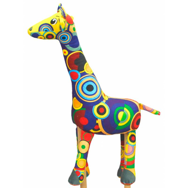 Мяка іграшка Жираф Веселка 00408-7