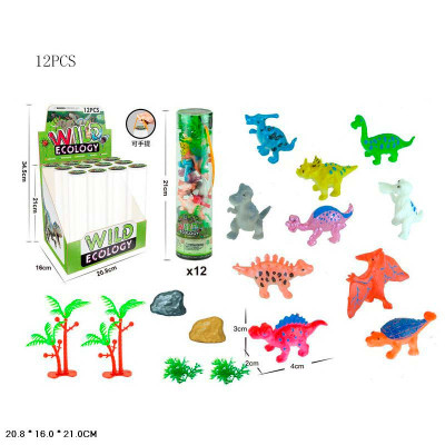 Тварини динозаври 12 фігурок в упаковці 303-311