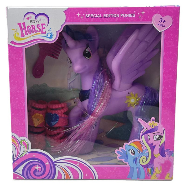 ФІгурка поні з аксесуарами BYL047-11_Violet