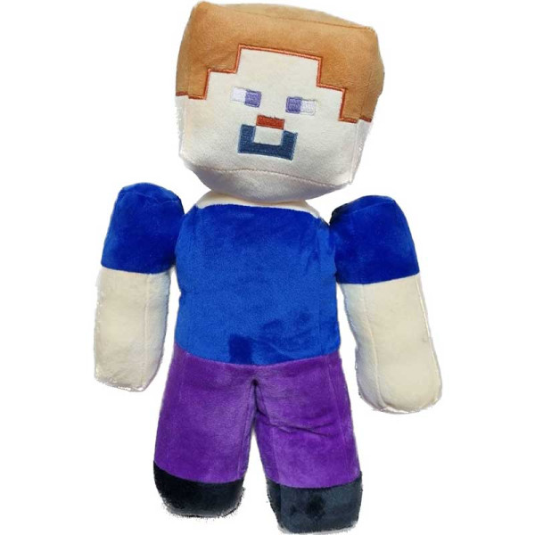 Мяка іграшка Майнкрафт Хлопчик 45 см 0311