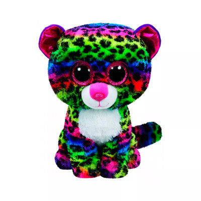 TY Beanie Boo`s 37074 Різнокольоровий леопард "Dotty" 25см 37074