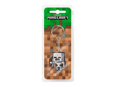 Брелок JINX Minecraft Skeleton Skeleton Sprite Keychain-N/A-Gray JINX-8318