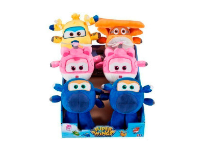 Іграшка мяконабивна у дисплеї 6 шт (Jett 2 Paul 2 Bello 1 Mira 1) YW711309 A