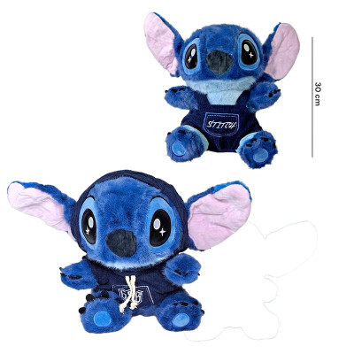 М`яка іграшка СТІЧ в одязі плюшева 30 см Stitch_0005
