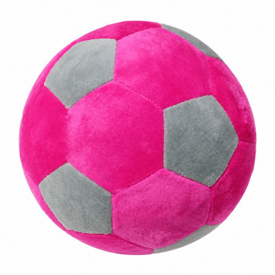 Іграшка мяконабивна Мяч футбольний МС 180402-01_Pink Gray