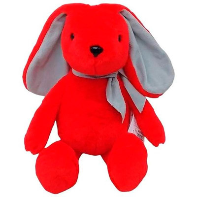 Мяка іграшка Macik "Зайчик" червоний 32 см МС 080501-20