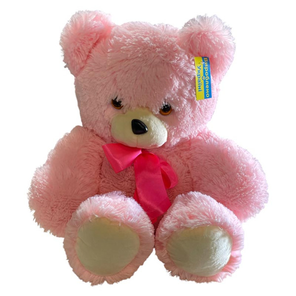 Мяка іграшка Ведмідь Боник 35 см 0217_Pink-Pink