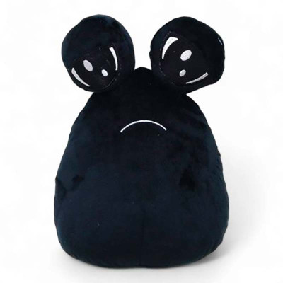 Мяка іграшка Інопланетянин Пу Pou 30 см 0348_Black