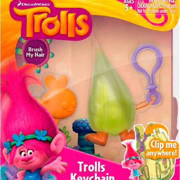 Іграшка з кліпсою "Тролі" Fuzzbert 6201D Іграшка з кліпсою "Тролі" Fuzzbert 6201D