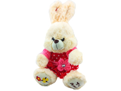 Мяка іграшка Зайчик музичний 21704