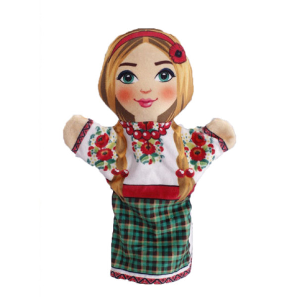 Лялька на руку Українка 00633-10