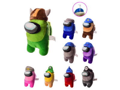 Мяка іграшкагерої AMONG US мікс видів розмір 18 см AU1062