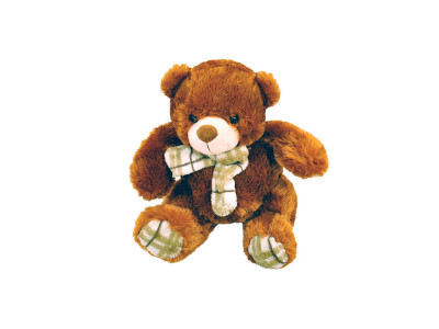 Мяка іграшка Ведмедик у сукні (2 кольори) 4036/30