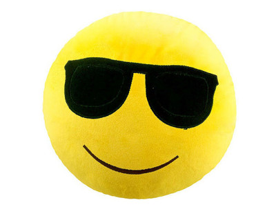 Іграшка подушка "SMILES" в окулярах DT-ST-01-12 Іграшка подушка "SMILES" в окулярах DT-ST-01-12