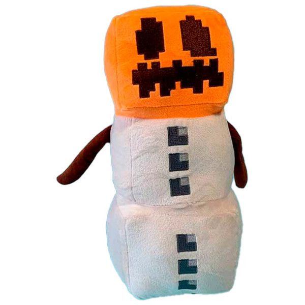 Мяка іграшка Майнкрафт Сніговик 30 см 0313