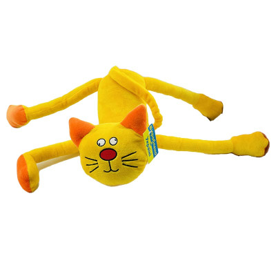 Мяка іграшка Кіт Еврик 25 см 2900000000759_Yellow-Orange Мяка іграшка Кіт Еврик 25 см 2900000000759_Yellow-Orange