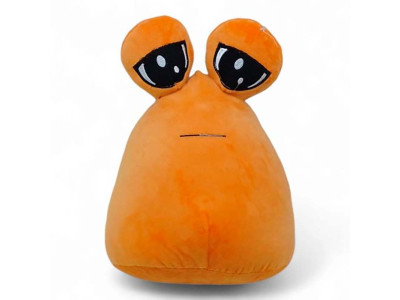 Мяка іграшка Інопланетянин Пу Pou 30 см 0348_Brown Мяка іграшка Інопланетянин Пу Pou 30 см 0348_Brown