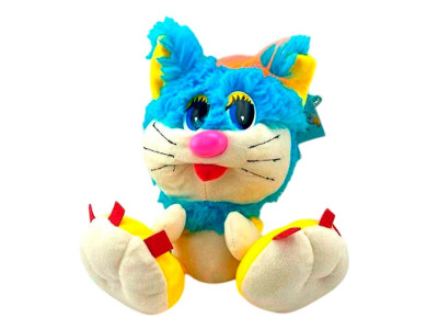 М'яка іграшка Коротишка кіт 30 см 0071_Blue