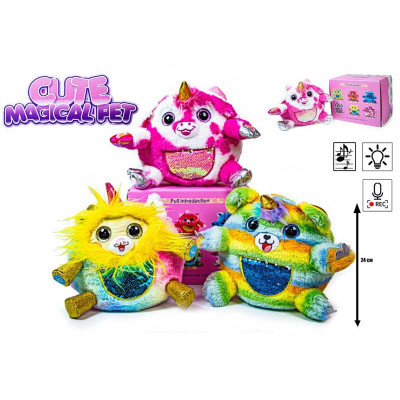 Мяка іграшка великі вихованці з функцією повторення CUTE MAGICAL PET CUTE MAGICAL PET