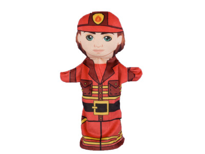 Лялька на руку Пожежник 00654-20