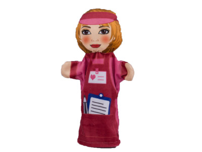 Мяка іграшка Лялька-рукавичка "Продавець" 00654-60