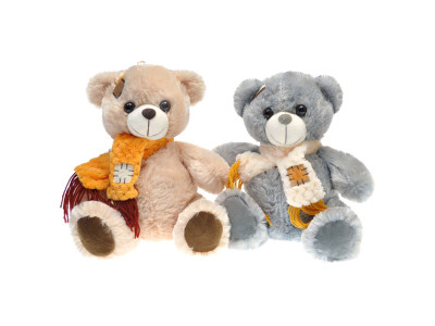 Мяка іграшка Ведмедик у сукні (2 кольори) 3855/30