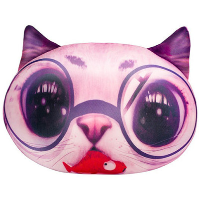 М'яка іграшка антистрес Кіт окастик (рожевий) DT-ST-01-03