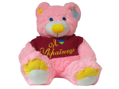 М'яка іграшка Ведмідь Барні 75 см 0295_Pink