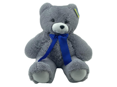 Мяка іграшка Ведмідь Боник 35 см 0217_Gray