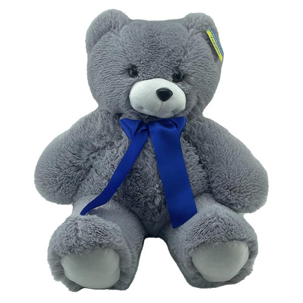 Мяка іграшка Ведмідь Боник 35 см 0217_Gray