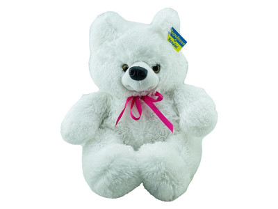 Мяка іграшка Ведмідь Мішутка 35 см 0082_White