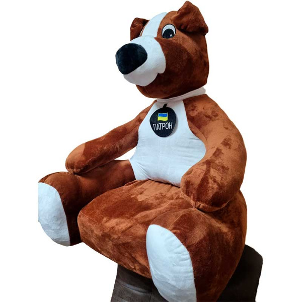 Мяка іграшка Крісло Пес Патрон 70 см 0340