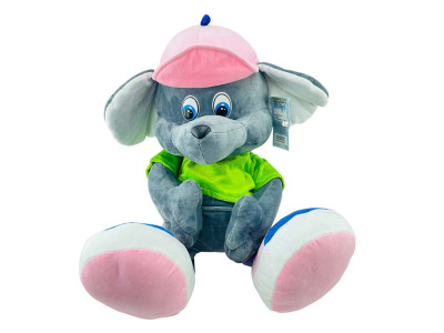 Мяка іграшка Миша Паша 60 см 0094_Pink