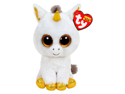 Beanie Boos 36825 Білий єдиноріг "Pegasus" 25см 8259