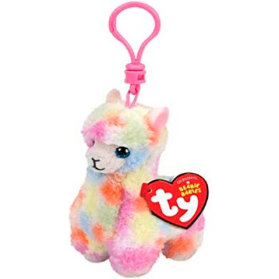 Дитяча іграшка м’яконабивна TY Beanie Babies 36601 Різнобарвна лама "Lola" 36601