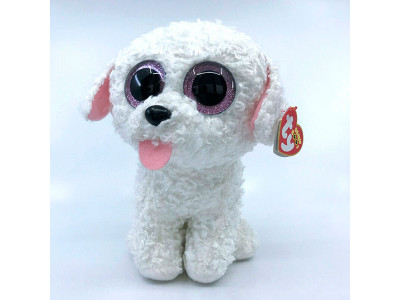 Дитяча іграшка мяконабивна Beanie Boos Цуценя "Pippie" середній 0658