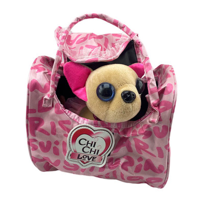 Собачка в сумочці Chi Chi Love Чихуахуа Вояж 20 см зі звуком рожева LM-033 5892276 Pink Собачка в сумочці Chi Chi Love Чихуахуа Вояж 20 см зі звуком рожева LM-033 5892276 Pink