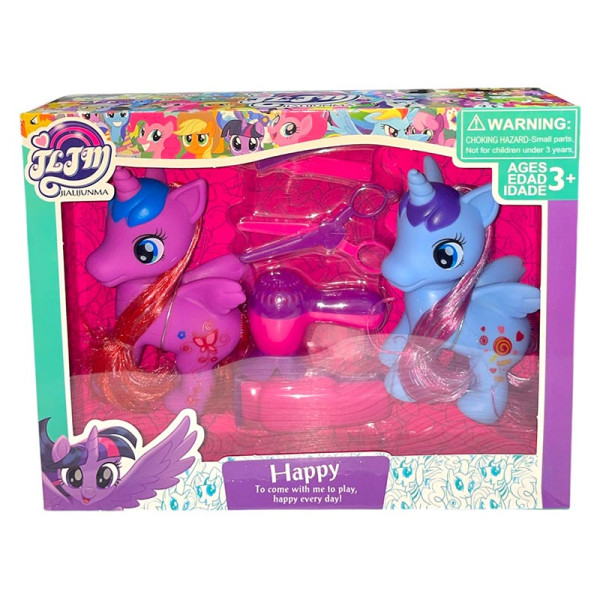 ФІгурка поні з аксесуарами XQ9922B/E_Violet-Blue