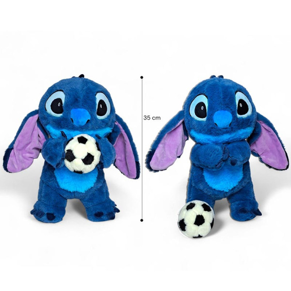 М`яка іграшка СТІЧ з Мячем плюшева 35 см Stitch_0004