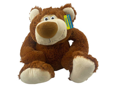 Мяка іграшка Ведмідь Федір 50 см 0173_Brown