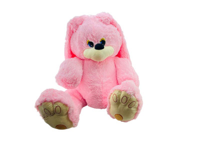 Мяка іграшка Зайка Сєня 90 см 0022_Pink