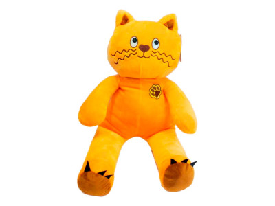 Мяка іграшка Кіт Лапчик 50 см 0349_Orange