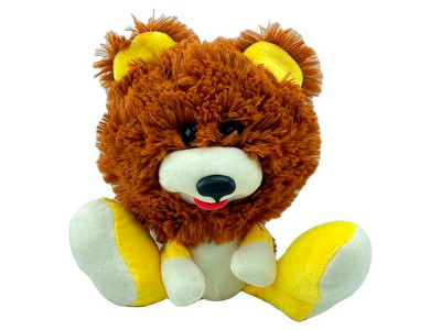Мяка іграшка Коротишка ведмідь 30 см 0032_Brown-Yellow