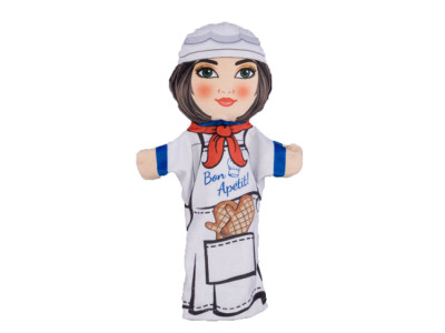 М'яка іграшка Лялька-рукавичка "Кухар" 00654-10