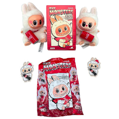 М'яка іграшка брелок Pop Mart Labubu Coca-Cola labubu-cola2
