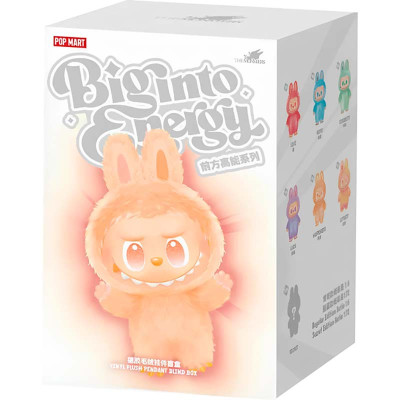 Іграшка-сюрприз Плюшевий брелок Pop Mart Big into Energy Art The Monsters labubu3