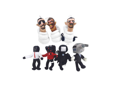 Іграшка мяконабивна "Skibidi Toilet" 7 видів