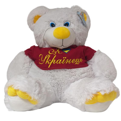 М'яка іграшка Ведмідь Барні 75 см 0295_White