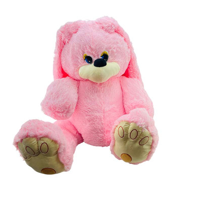 М'яка іграшка Зайка Сєня 90 см 0022_Pink