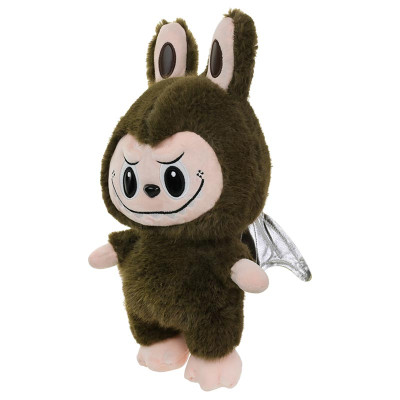 Мяка іграшка Лабубу з крилами 30 см LB15702_Brown